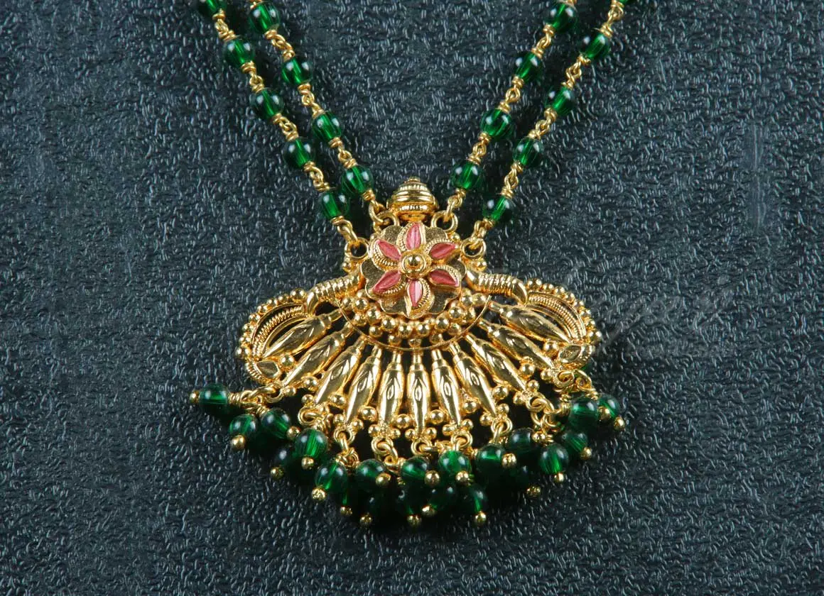 Green Fancy Necklace L3