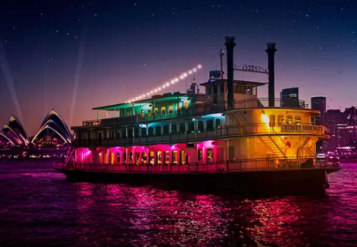 Experience the Sydney Showboat Dinner Cruise  
