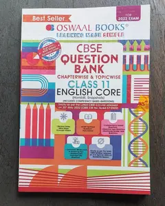 PLUS ONE-CBSE QUESTION BANK CHAPTERWISE & TOPICWISE , ENGLISH CORE,+1, OSWAAL BOOKS