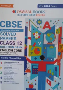 Oswal CBSE Class 12 Question Bank-English