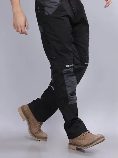 Relaxed Cotton Cargos Trousers