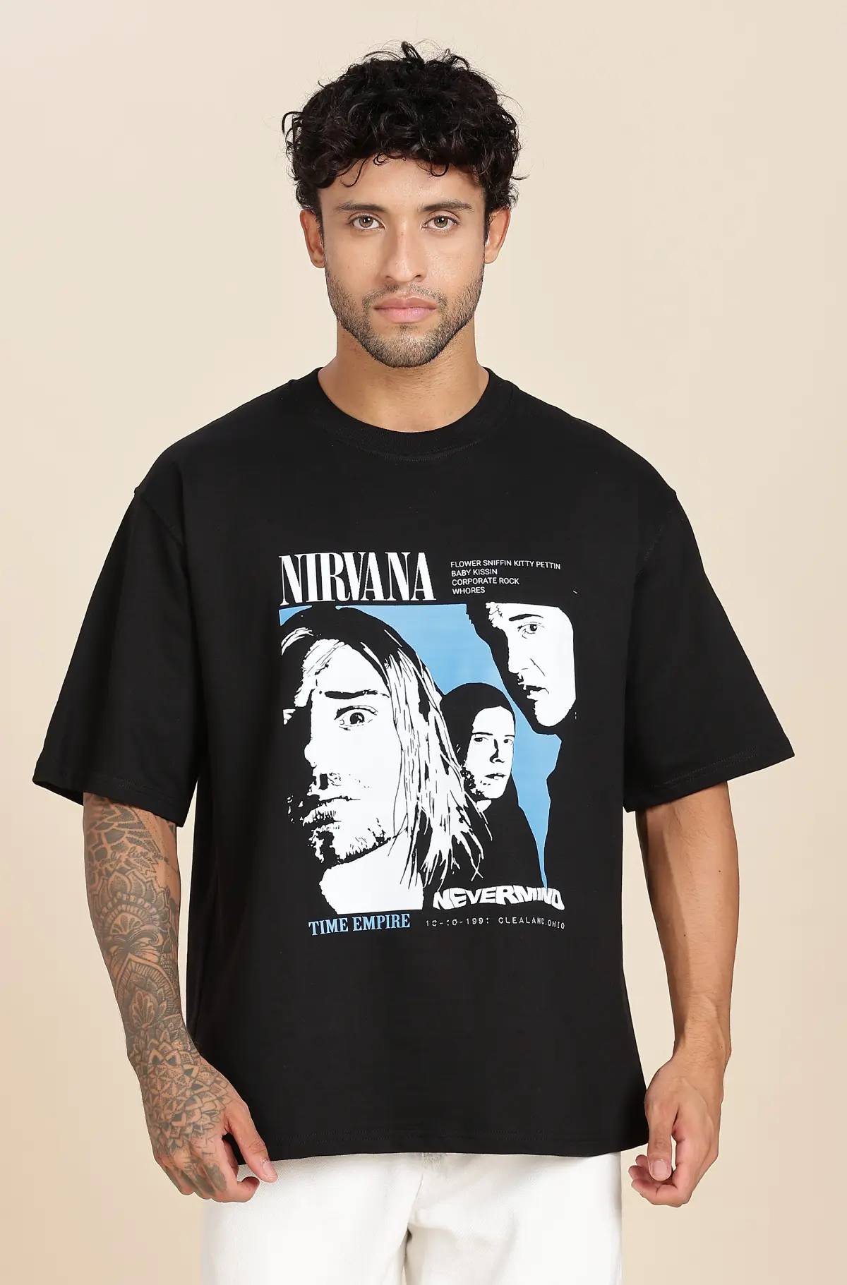Men Black T- Shirt