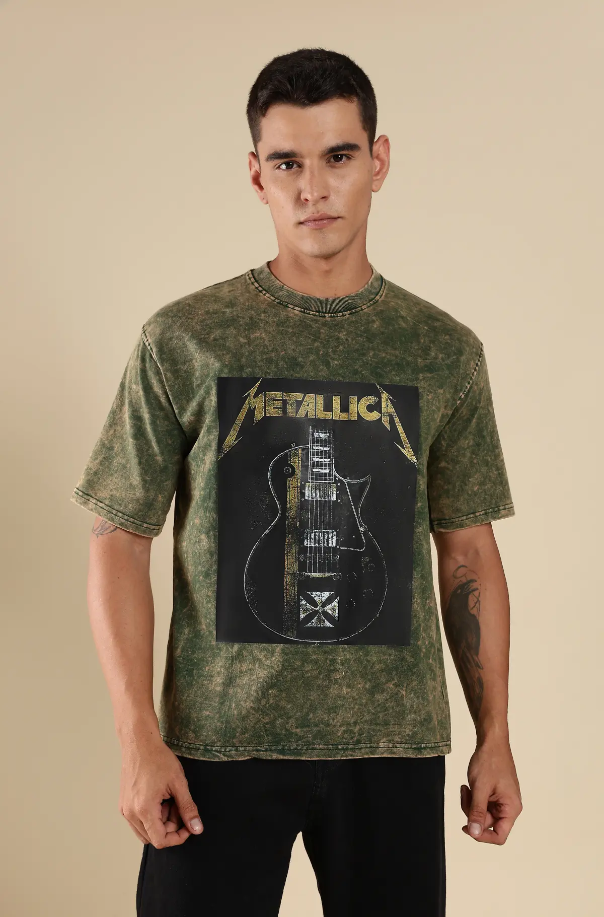 Metallica Men Graphic Printed T-Shirt 