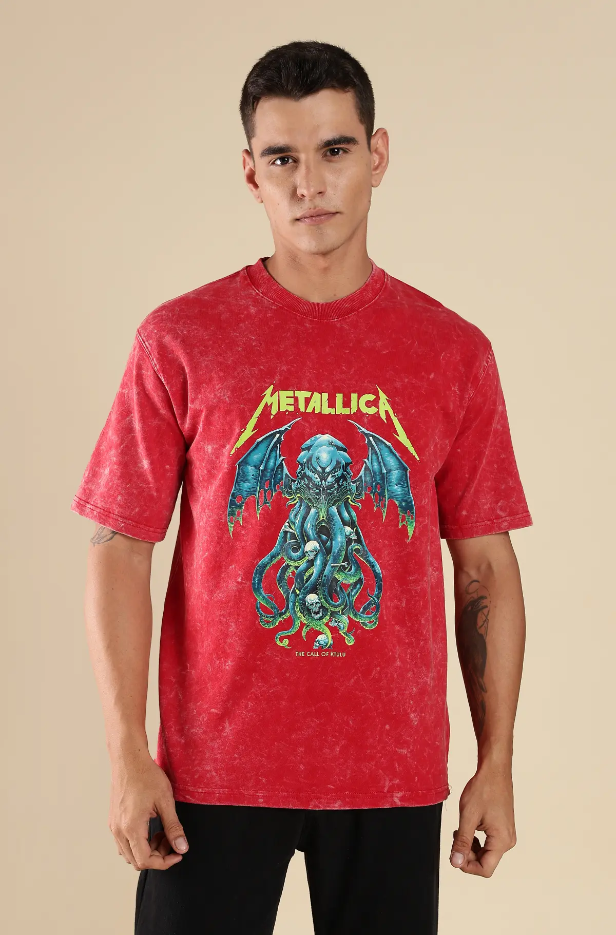 Metallica Men Graphic Printed T-Shirt 