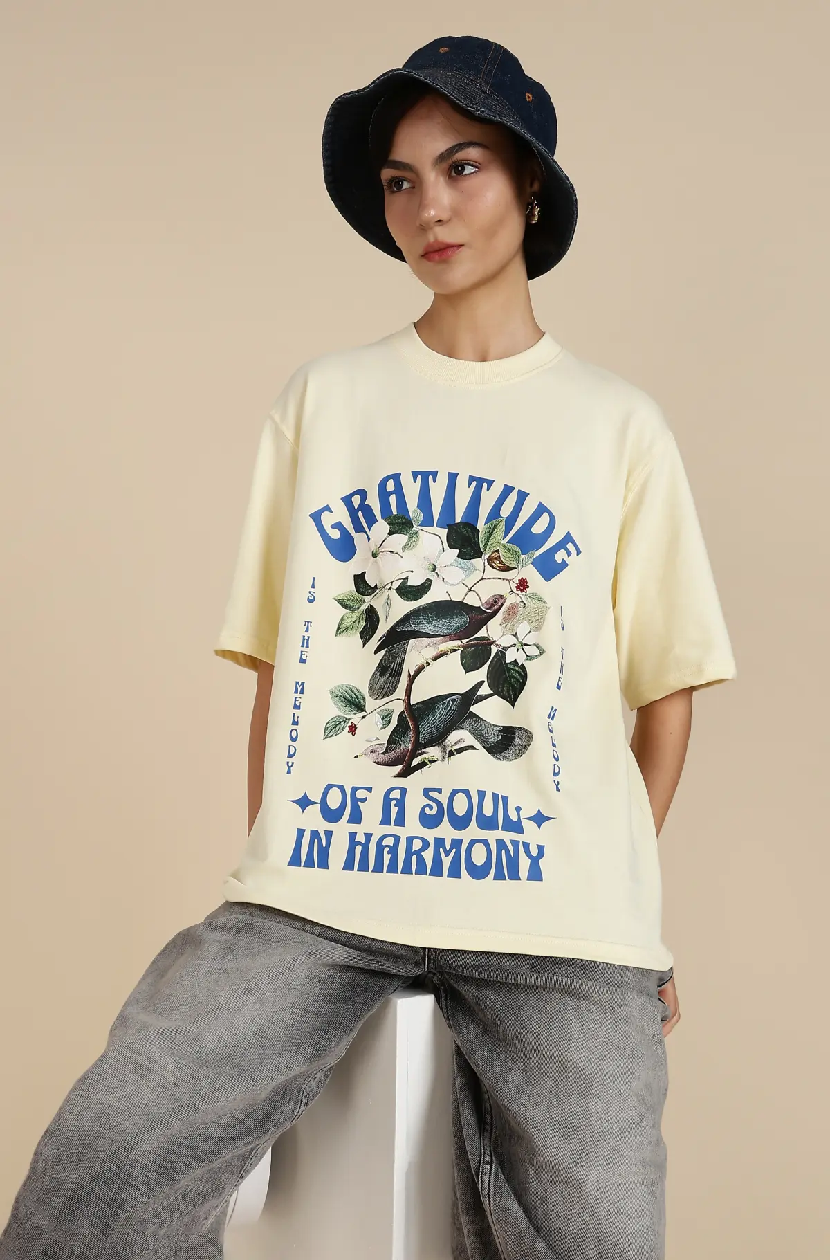  Graphic Printed Oversized T-Shirt