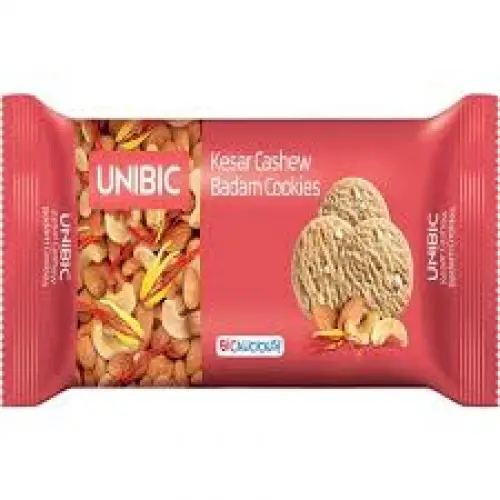 Unibic kesar cashew badam cookies