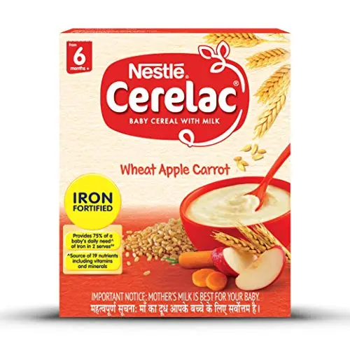 CERELAC WHEAT APPLE 6+ STAGE1