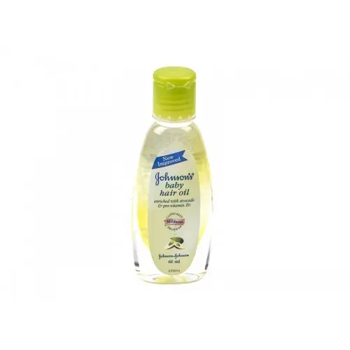 JOHNSONS BABY HAIR OIL 60ML