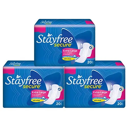 STAYFREE SECURE XL ULTRA THIN 10 PADS