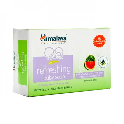 HIMALAYA REFRESHMENT BABY SOAP ONLY SKIN 