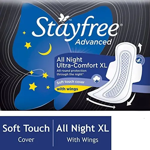 STAYFREE ADVANCED ALL NIGHT ULTRA COMFORT XL