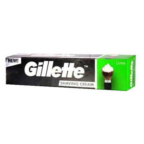 GILLETTE SHAVE CREAM 30 GM LIME