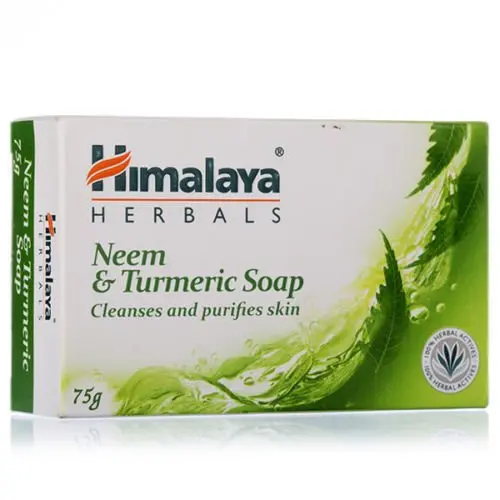 HIMALAYA NEEM & TURMERIC SOAP 75GM