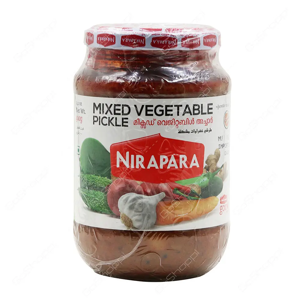 NIRAPARA MIXED VEG PICKLE 150G