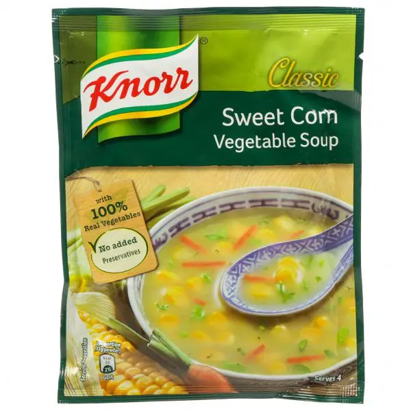 Knorr sweet corn veg soup 44gm