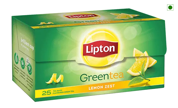 lipton green tea lemon zest