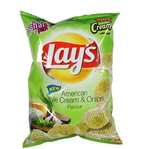 lays american style cream and onion