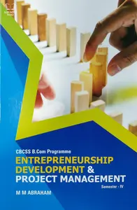 Entrepreneurship Development & Project Management  BCOM Semester 4 MG University 