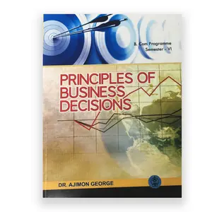 Principles of Business Decisions