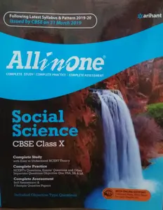 Social Science CBSE Class 10 -All in one - Madhumita Pattrea & Farah Sulthan