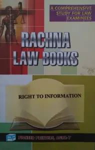 Rachna Law Books -Right to Information - R.K. Agrawal