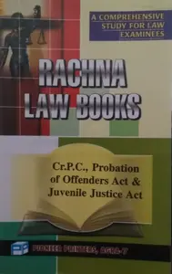 Rachna Law Books - Cr.P.C., Probation of Offenders Act & Juvenile Justice Act - R.K. Agrawal & Arun Kumar Yadav