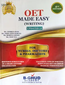 OET Made Easy Writing Updated 2.0 for Nurses, Doctors & Pharmacists | B-GHUD Academy