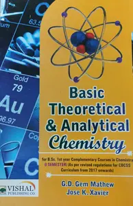 Basic Theoretical & Analytical Chemistery-BSc 1st Year-1st sem