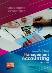 Management Accounting | B Com Semester 6 | MG University