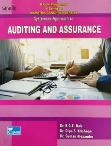 Auditing And Assurance | Dr. KGC Nair | B Com Semester 6, MG University