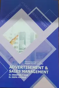 Advertisement and Sales Management | B Com Semester 6 | MG University