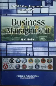 Business Management  B.COM Semester 2  M.g university 