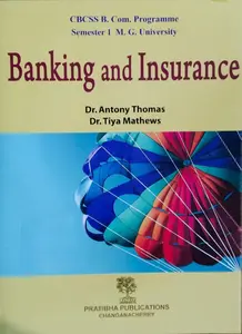 Banking and Insurance  B.COM Semester 1   M.g university 