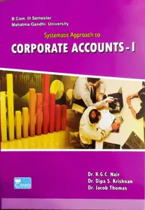 Corporate Accounts - I   B.COM Semester 3  M.g university
