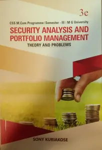 Security Analysis And Portfolio Management  M.com semester 3  M.g university