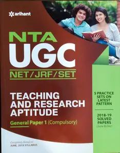 NTA UGC  NET / JRF / SET / Teaching And Research Aptitude General paper 1 ( compulsory )
