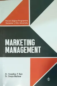 Marketing Management M Com Semester 1, MG University 