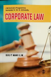 Corporate Law BBA Semester 4 MG University 