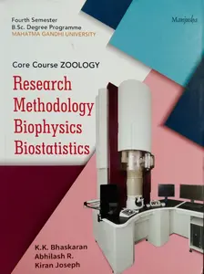 Research Methodology Biophysics Biostatistics  BSC Semester 4 ( core course Zoology ) M.G University 
