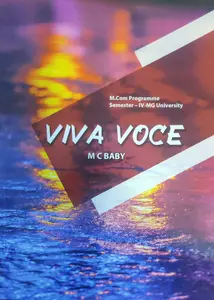 MCom Viva Voce - Semester 4 - MG University