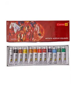 Camel Artist Acrylic Colour Box (9ml,12 shades)