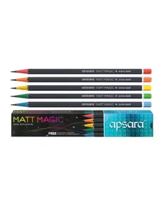APSARA MATT Magic Extra Dark Pencil-Pack of 20