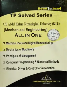 TP Solved Series  Mechanical Engineering  All In One ( KTU ) B.TECH semester 5 