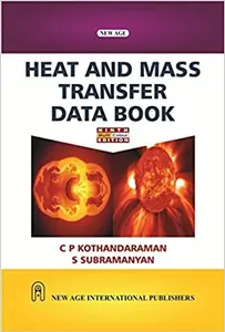 Heat And Mass Transfer Data Book (Multi Colour Edition) 9th Ed - CP Kothandaraman