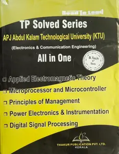 TP Solved Series Electrical & Electronics Engineering  All in One B.TECH Semester 5 ( KTU )