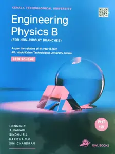Engineering Physics B - For Non-Circuit Branches - For 1st Year Btech KTU Kerala