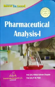 Pharmaceutical Analysis - I  B.PHARM 1st semester 