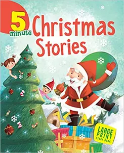 5 Minute Christmas stories: Large Print Story Book