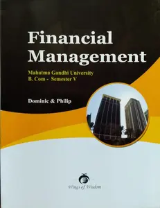 Financial Management  B.COM Semester 5  M.G University 