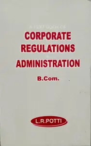 Corporate Regulations & Administration B.COM Semester 1  M.G University